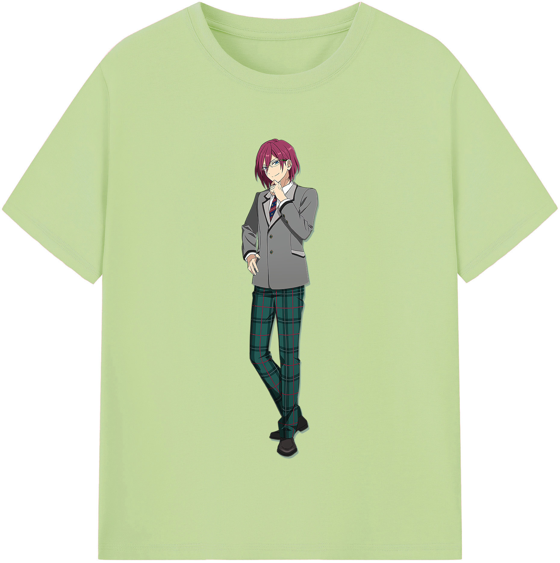 （画像用） あんさんぶるスターズ! Ensemble Stars 綿100％半袖Tシャツ（フロントプリント）